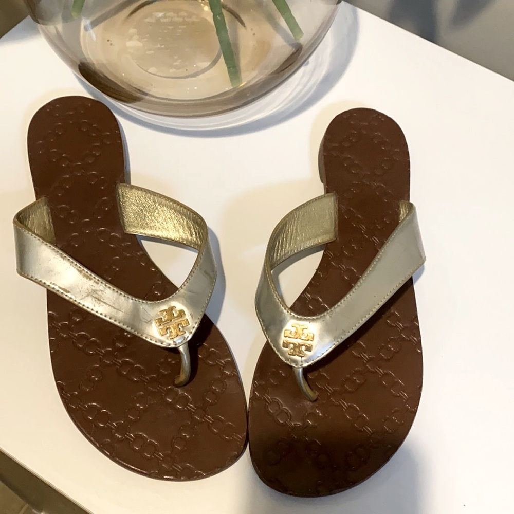 Authentic Tory Burch Slides. Size 8